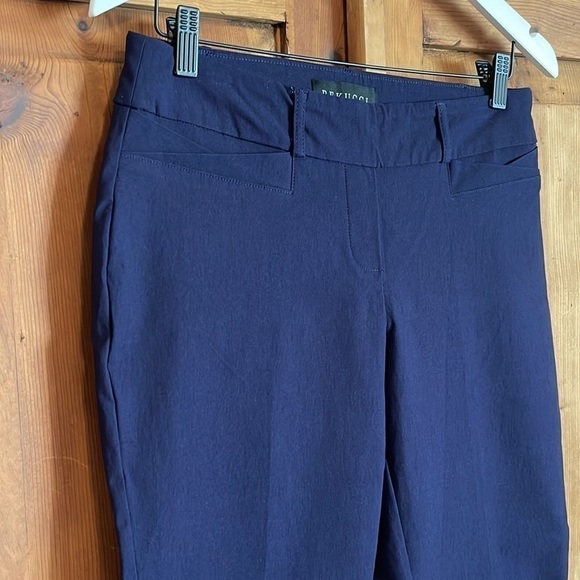 NWT Barely Bootcut Navy Work Pants Sz. 10P - Picture 6 of 13